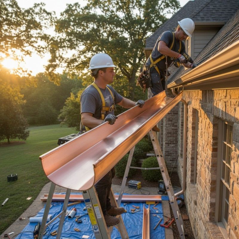 How Copper Gutter Installation Enhances Curb Appeal And Home Value